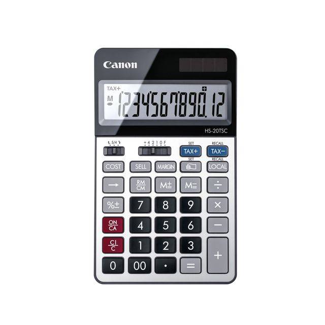 Canon HS-20TSC - Desktop-Taschenrechner - 12 Stellen-5