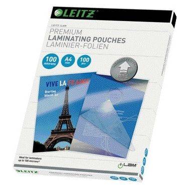ESSELTE LEITZ - Leitz - Glänzend, kristallklar - A4 (210 x 297-7