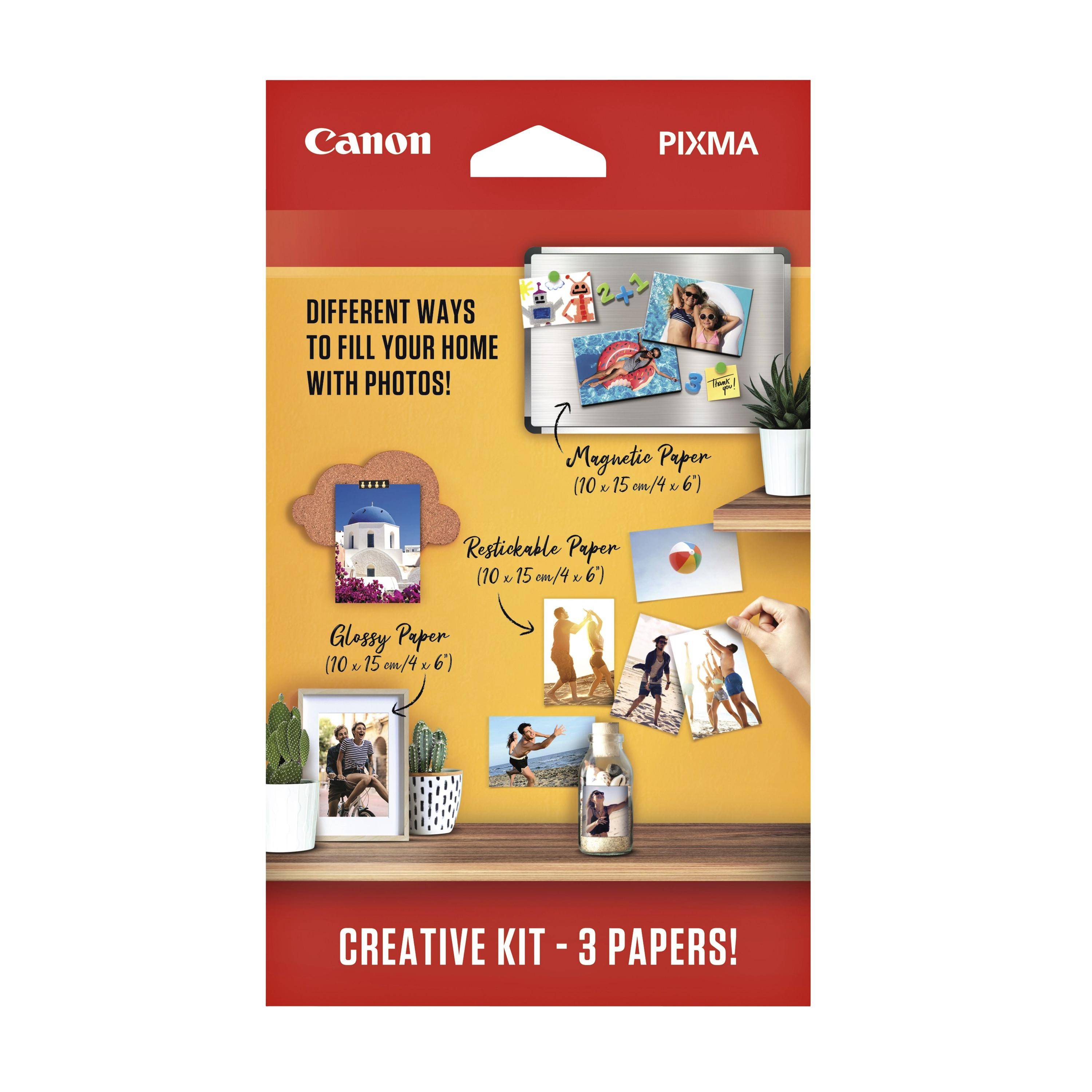 Canon Creative Kit - 100 x 150 mm 60 Blatt Fotopapier-5
