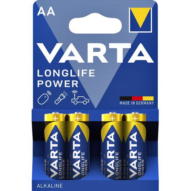 Varta Longlife Power 4906 Mignon AA Batterie 4er Blister-3