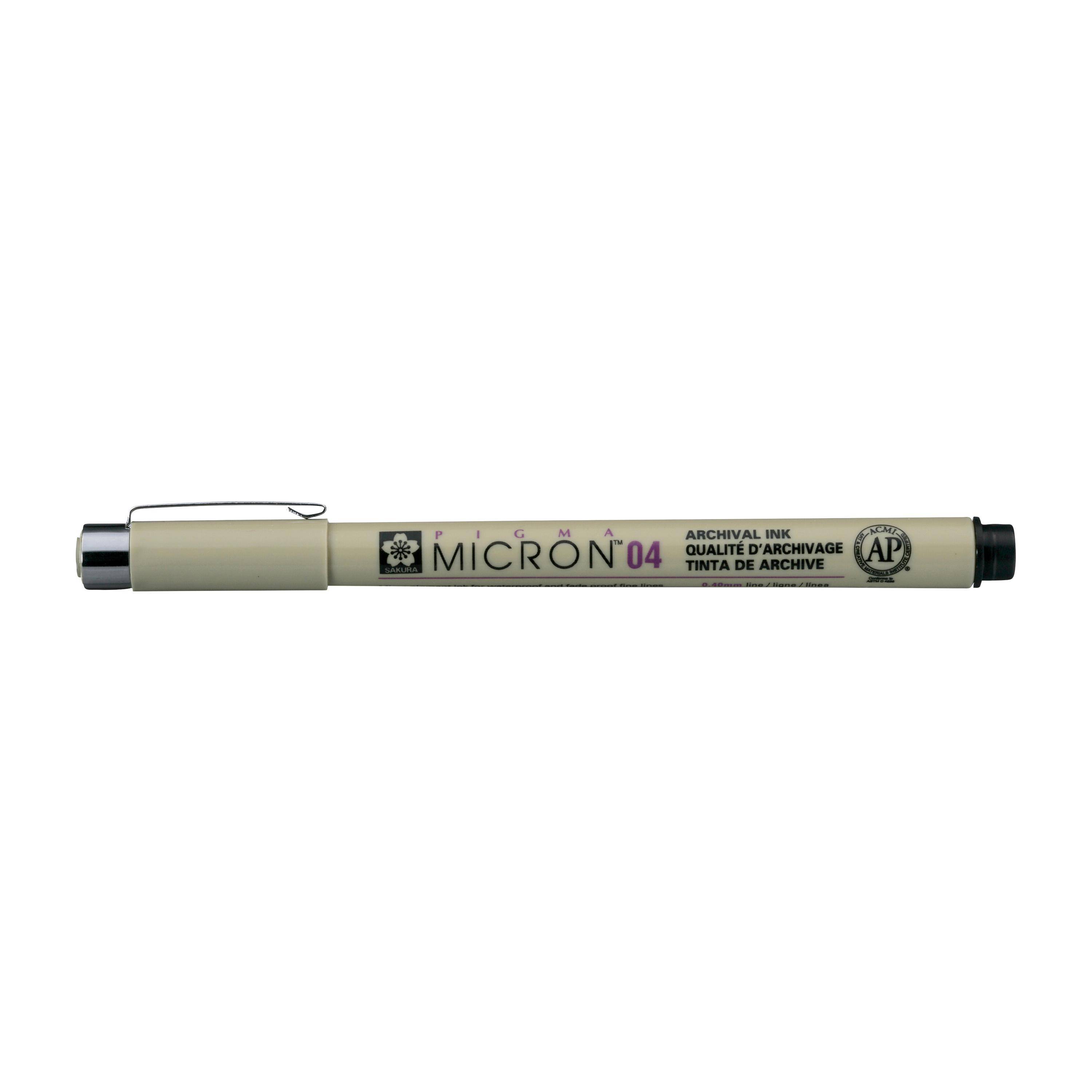 SAKURA Fineliner PIGMA MICRON 04, schwarz (8012077)-0