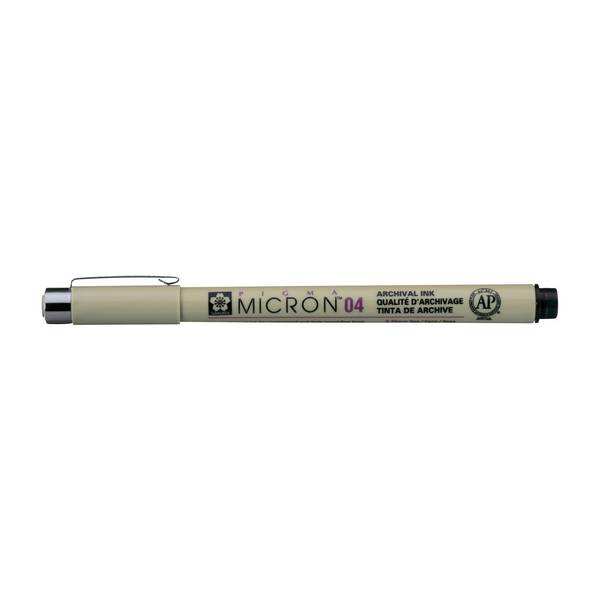SAKURA Fineliner PIGMA MICRON 04, schwarz (8012077)