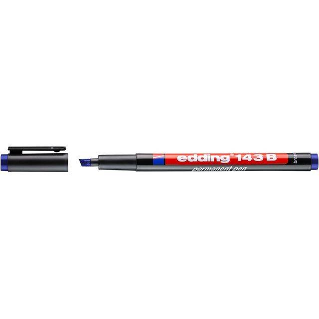 Edding Folienstift 143 B permanent pen 4-143003 Blau-7