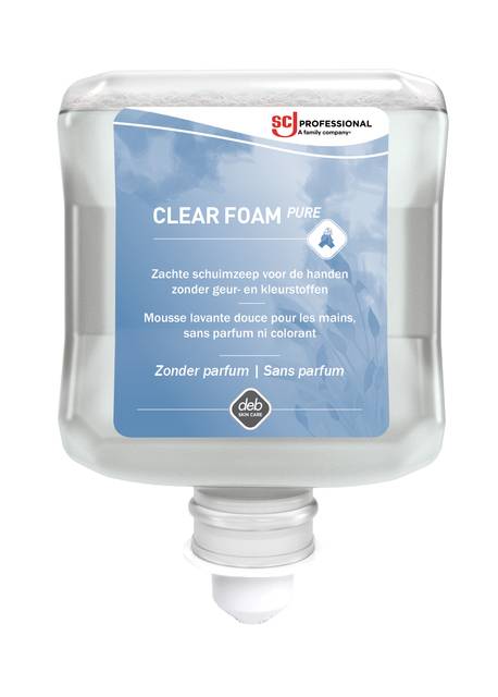 Schaumseife Clear FOAM Pure 1l f.4707 020 186 Kartusche-7