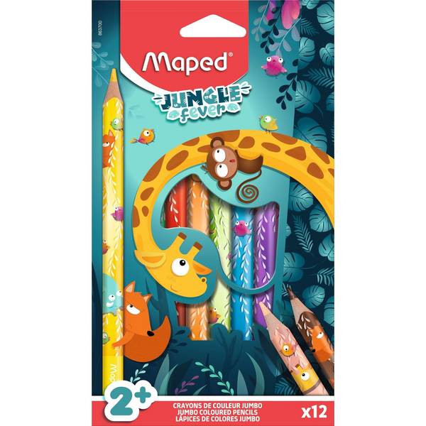 MAPED - Buntstifte JUNGLE fever Mehrfarbig