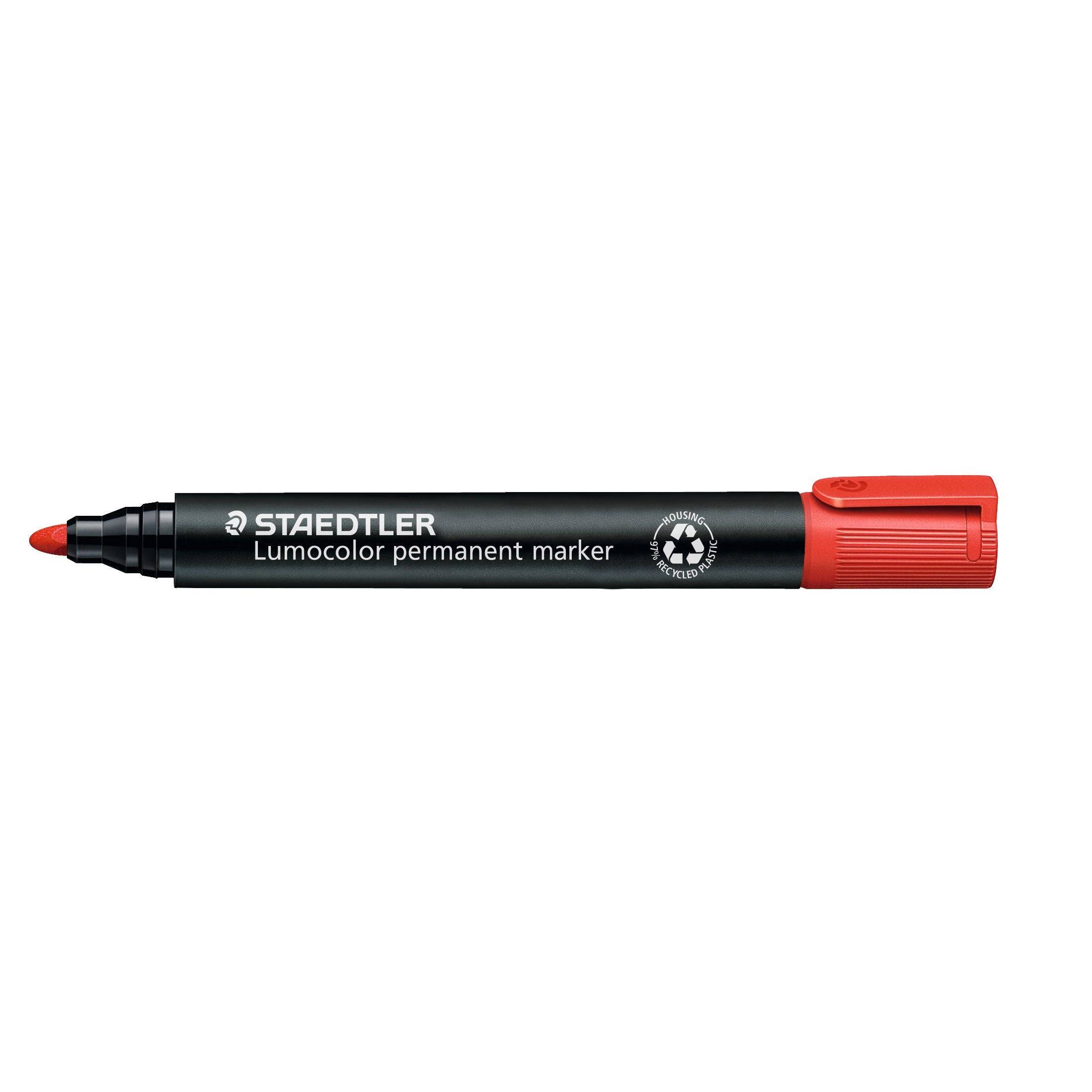 Permanentmarker Lumocolor 2mm rot-4