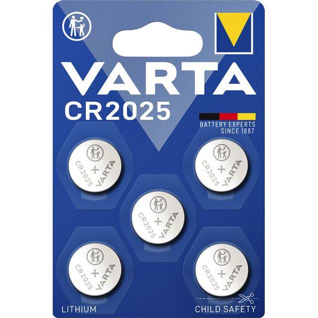 Varta Knopfzelle CR2025 5er Blister-3