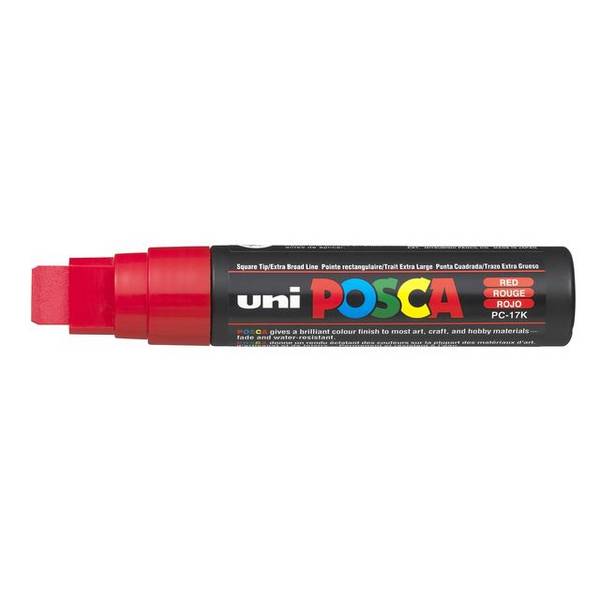 FABER-CASTELL - Marker UNI PC-17K rot