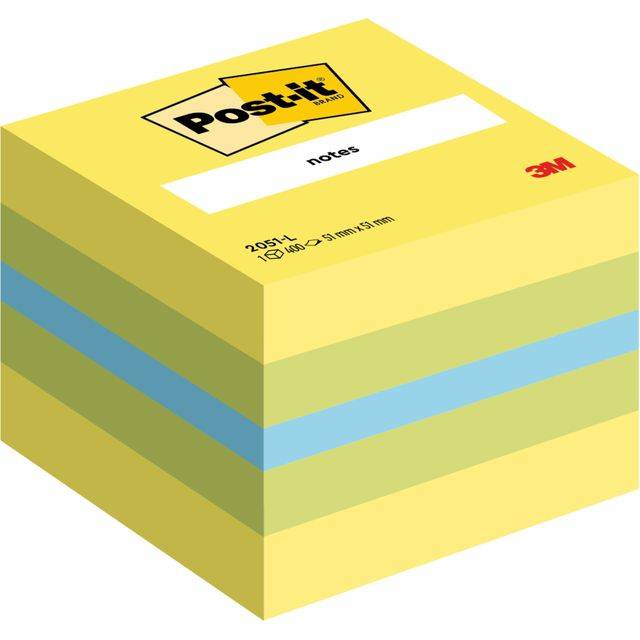 3M - Post-it 2051-L - Notizwürfel - 51 x 51 mm - 400 Blatt-3