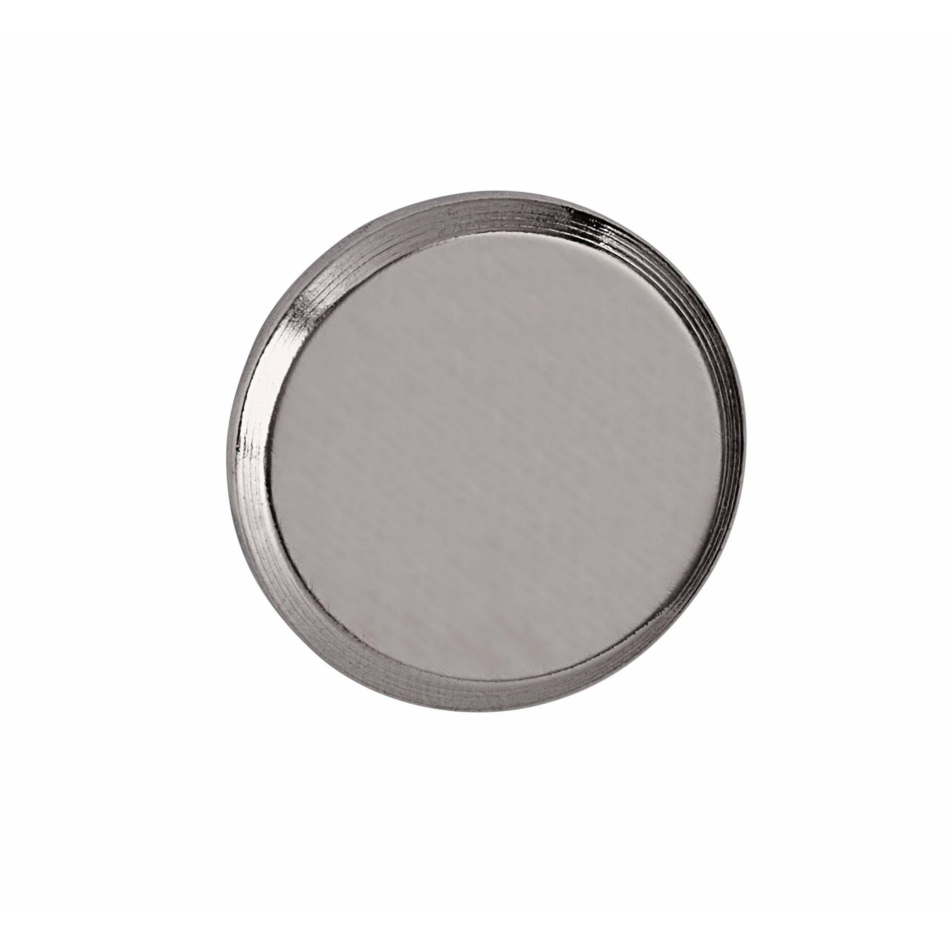 Maul Neodym Magnet MAUL 22mm 8kg Neodym hellsilber (Ø x H) 22 mm x 9 mm Scheibe Silber 1 St. 6170396-2