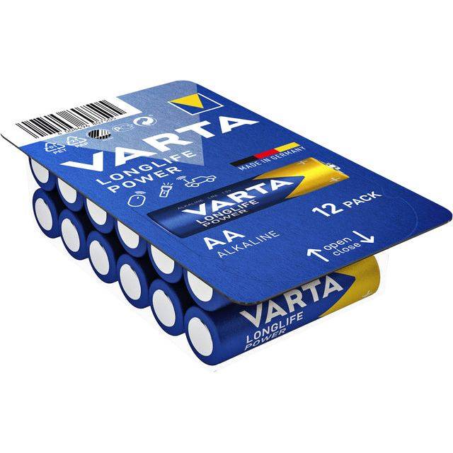 Varta Longlife Power 4906 Mignon AA Batterie 12er Box-2