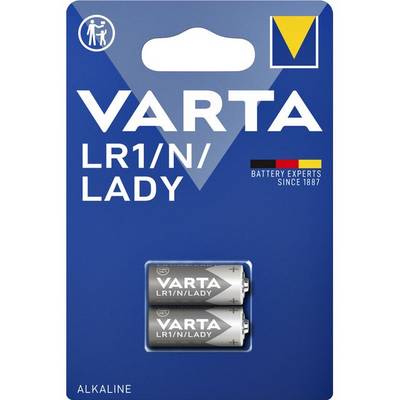 Varta Professional Lady LR1 4001 N Fotobatterie 1,5V (2er Blister)-0