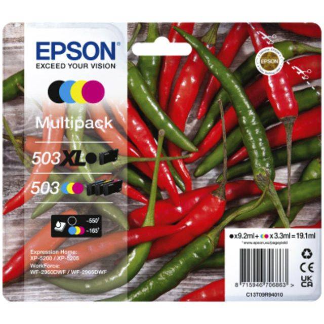 Epson 503/503 XL Multipack - 4er-Pack - XL (Schwarz)-2
