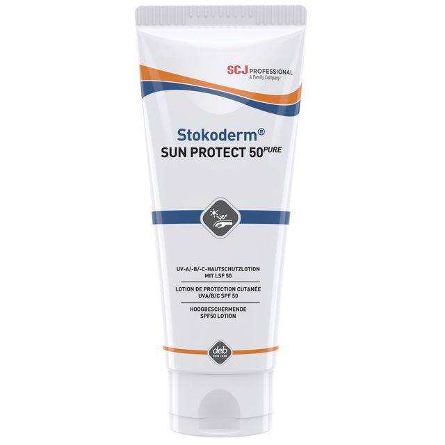 UV-Hautschutzcreme Stokoderm Sun Protect 50 PURE 100 ml unparfümiert Tube Stoko-5