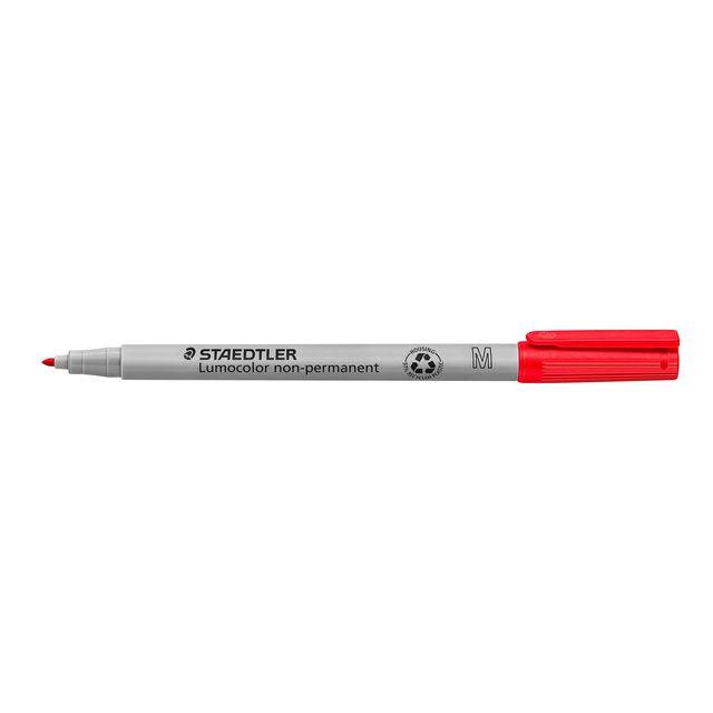 Staedtler Folienstift Lumocolor M non-permanent 315 315-2 Rot-6