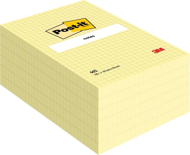 Post-it Haftnotiz 662 102x152mm ge kar-2