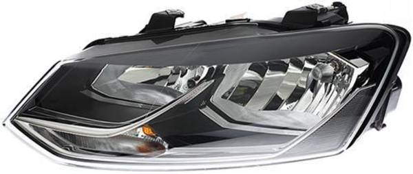 HELLA 1LB 012 034-041 Halogen Hauptscheinwerfer, Rechts, Ohne Kurvenlicht, mit Glühlampen, mit Stell