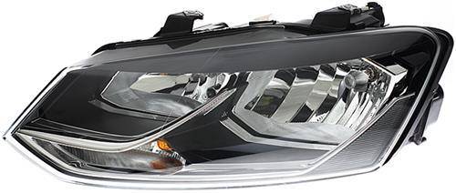 HELLA 1LB 012 034-041 Halogen Hauptscheinwerfer, Rechts, Ohne Kurvenlicht, mit Glühlampen, mit Stell-0