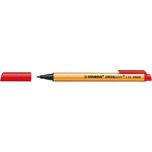 Feinschreiber GREENpoint 0,8mm rot-2