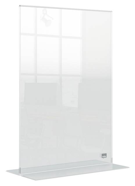Tischaufsteller Premium Plus Acryl A4 Acryl glasklar-2