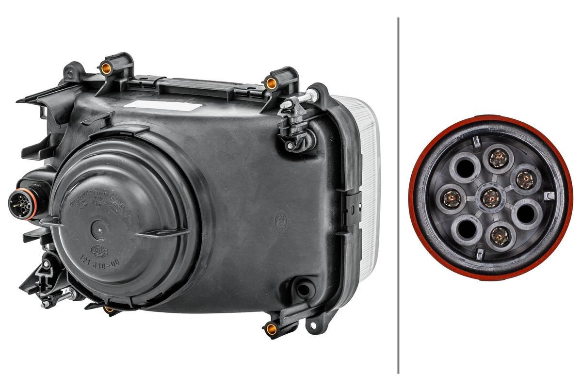 Hauptscheinwerfer links 24 V W5W Halogen HELLA für u.a. DAF 85-1