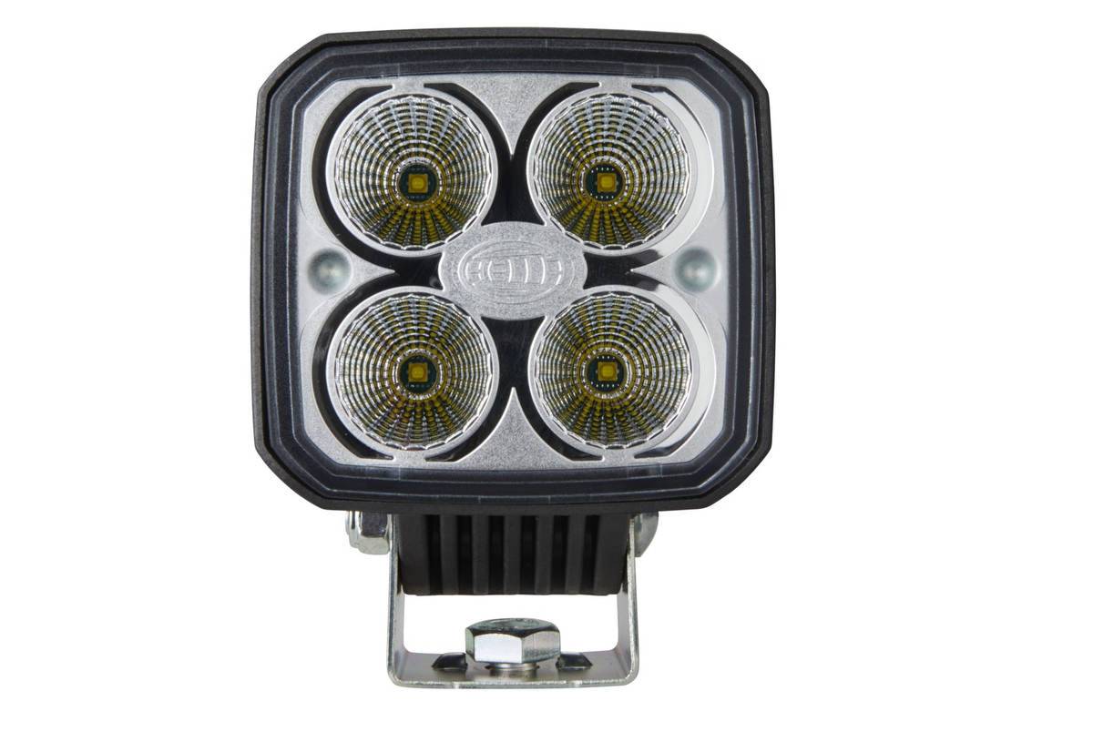 Arbeitsscheinwerfer 24 V 15 W LED 6.500 K 1.200 lm HELLA für HÜFFERMANN-0