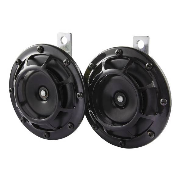 HELLA 3AG 003 399-081 Horn - B133 - 12V - 118dB(A) - Frequenzbereich: 375/500Hz - Starkton - Gehäuse