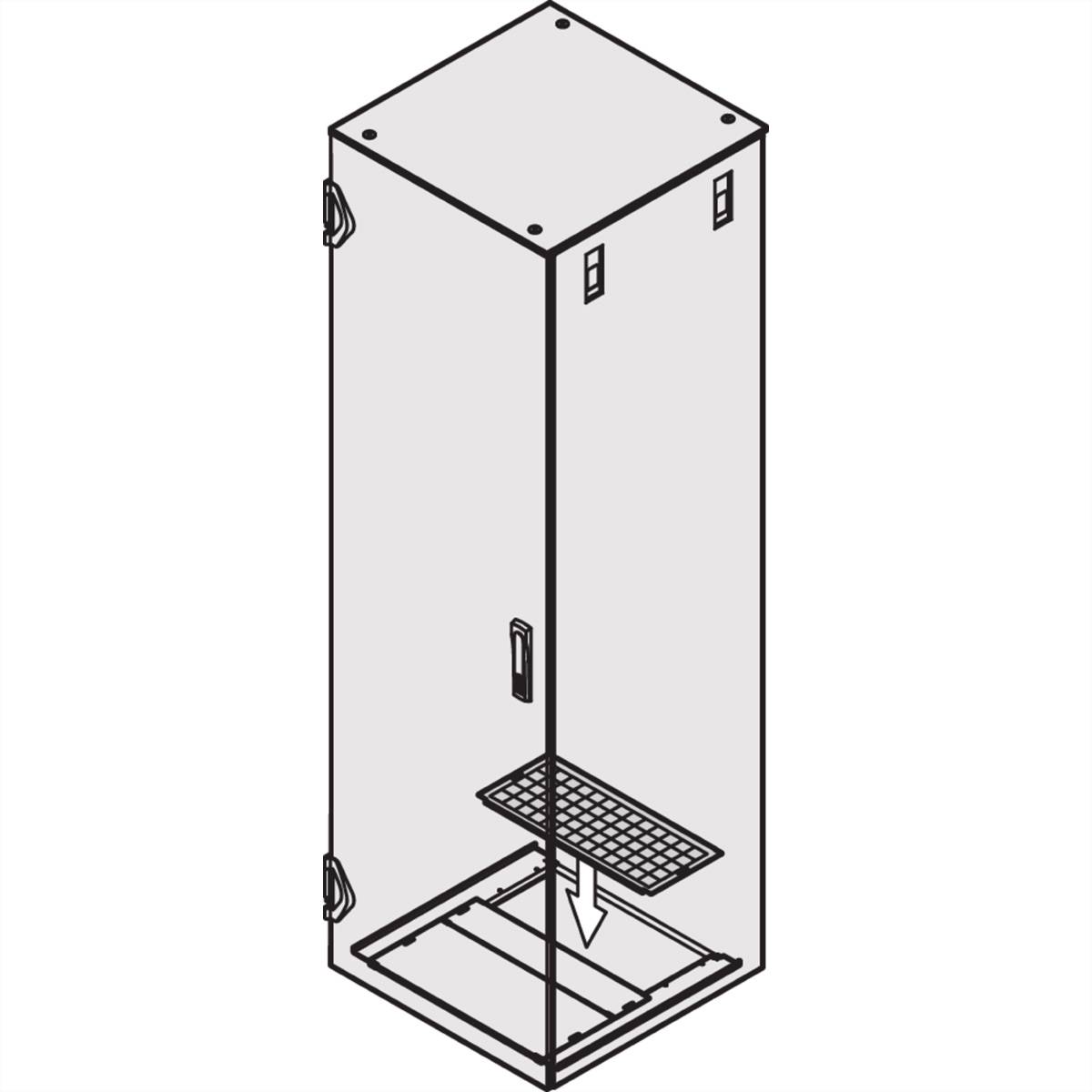 SCHROFF FILTER KIT BASE PLATE-0