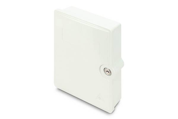 Digitus FTTH/FTTB-Anschlussgehäuse, bestückt, OS2, 12 Fasern, LC/PC
