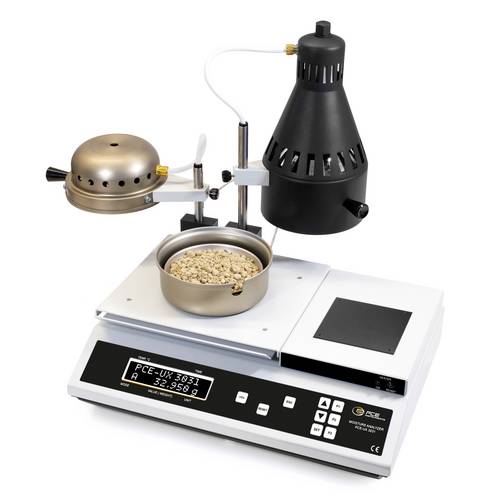 Thumbnail - PCE Instruments PCE-UX 3031 Feuchteanalysatorwaage Wägebereich (max.) 220 g Ablesbarkeit 0 g netzbetrieben Weiß, Schwarz...