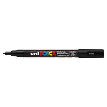 Fasermaler Uni Posca PC-3M 0,9-1,3mm schwarz