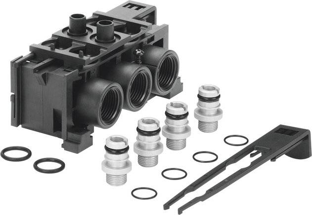 FESTO CPE14-PRSGO-2 Manifold block, P/n: 187829-0