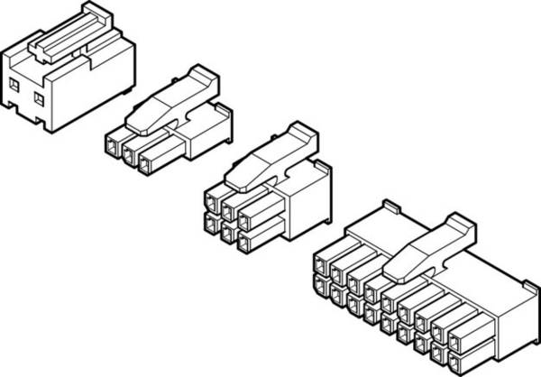 FESTO NEKM-C-21 Assortment of plugs, P/n: 8034243
