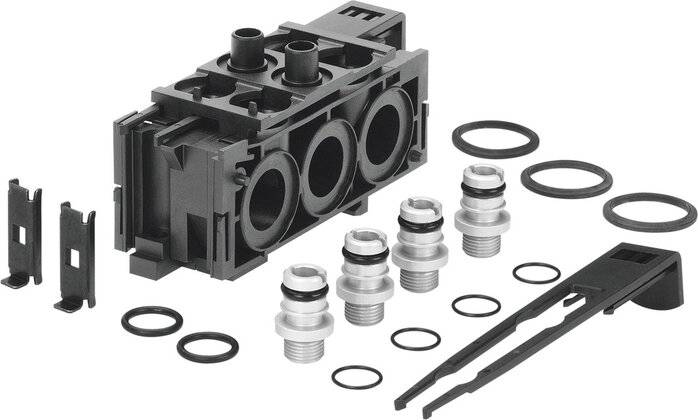 FESTO CPE14-PRSE-2 Manifold block, P/n: 164967-0