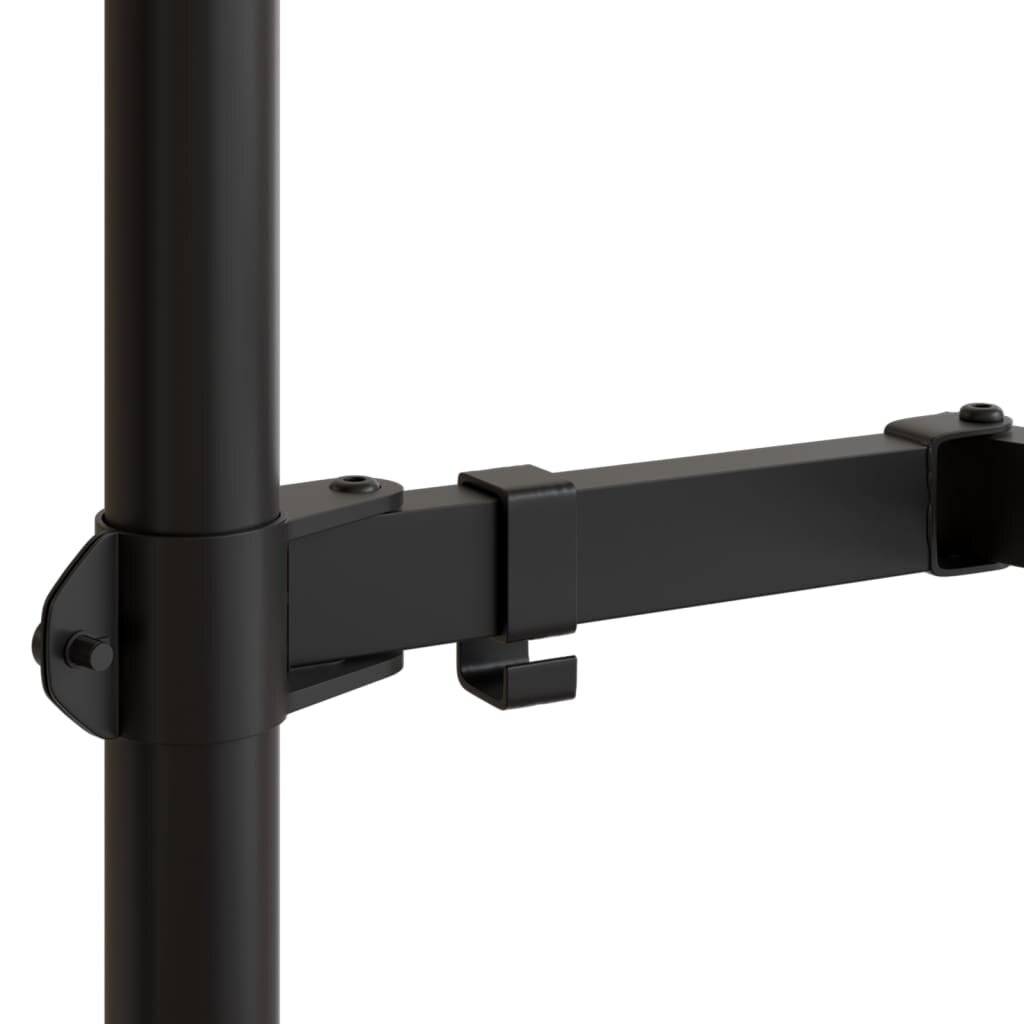 Symbolbild für vidaXL Monitorhalterung Schwarz Stahl VESA 75/100 mm