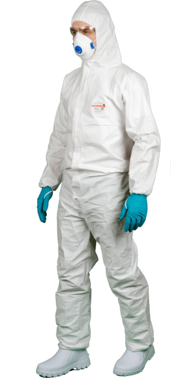 Oxychem C210 Schutzoverall, Weiß, L