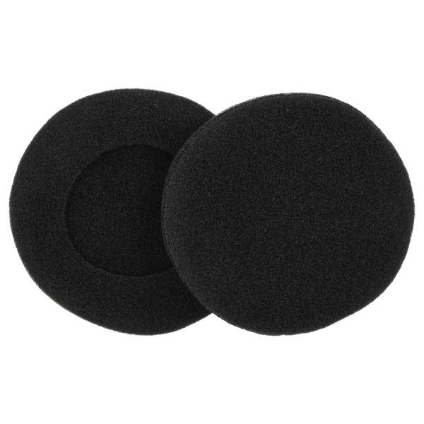 vhbw 2x Ohrpolster kompatibel mit Rambler H690 Kopfhörer Headset | Schaumstoff Schwarz, Matt