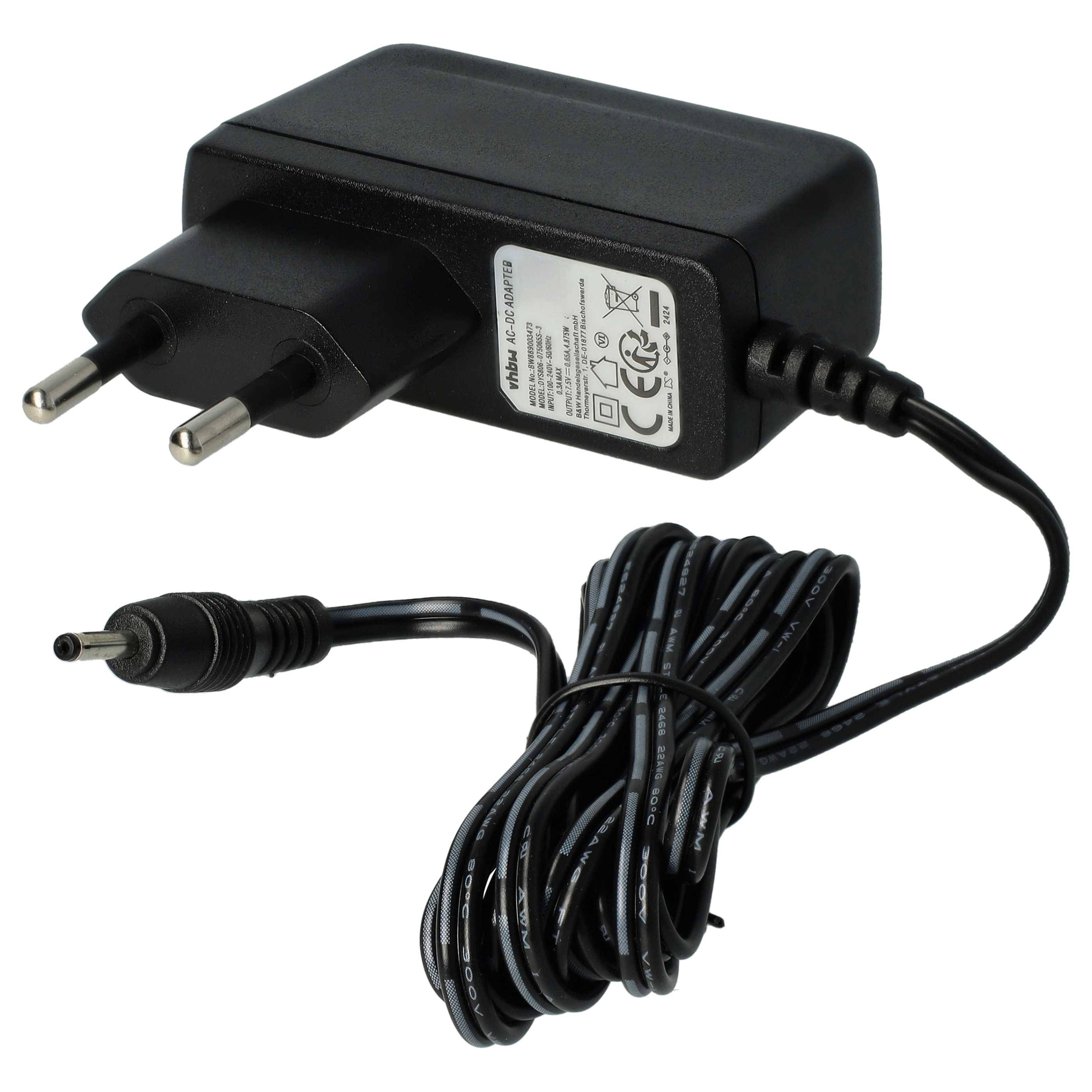 vhbw Netzteil kompatibel mit Jabra Pro 920 | 935, 930, 9400, 9320, 9310, 9420, 9410, 9300, 925 Headset, Kopfhörer - 175-1
