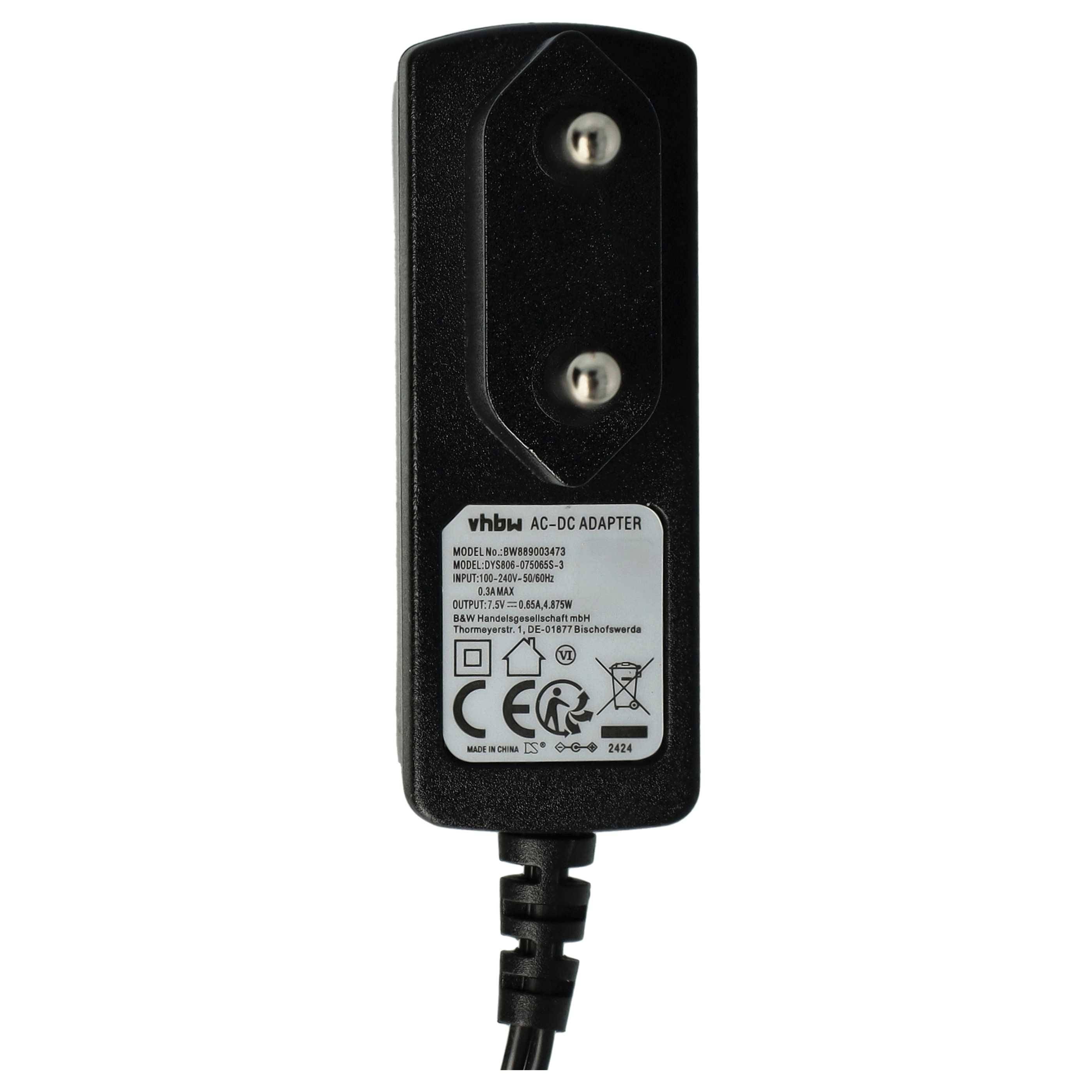 vhbw Netzteil kompatibel mit Jabra Pro 920 | 935, 930, 9400, 9320, 9310, 9420, 9410, 9300, 925 Headset, Kopfhörer - 175-4