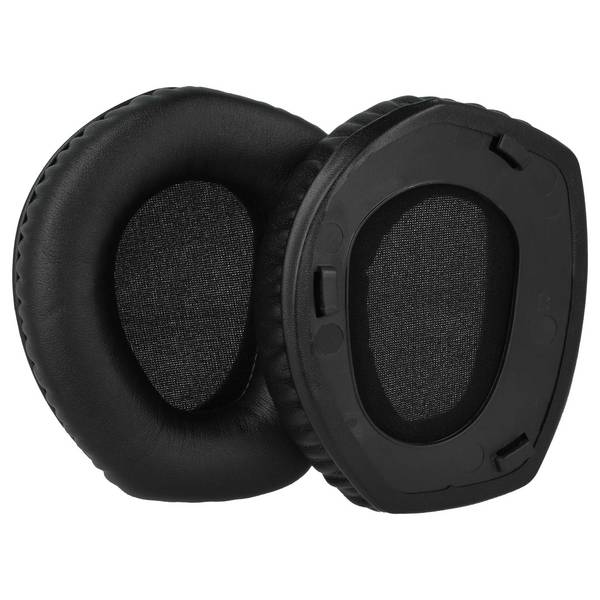 vhbw 2x Ohrpolster kompatibel mit Sennheiser RS 195 | 195 RF Kopfhörer Headset, Schaumstoff / Kunststoff Schwarz