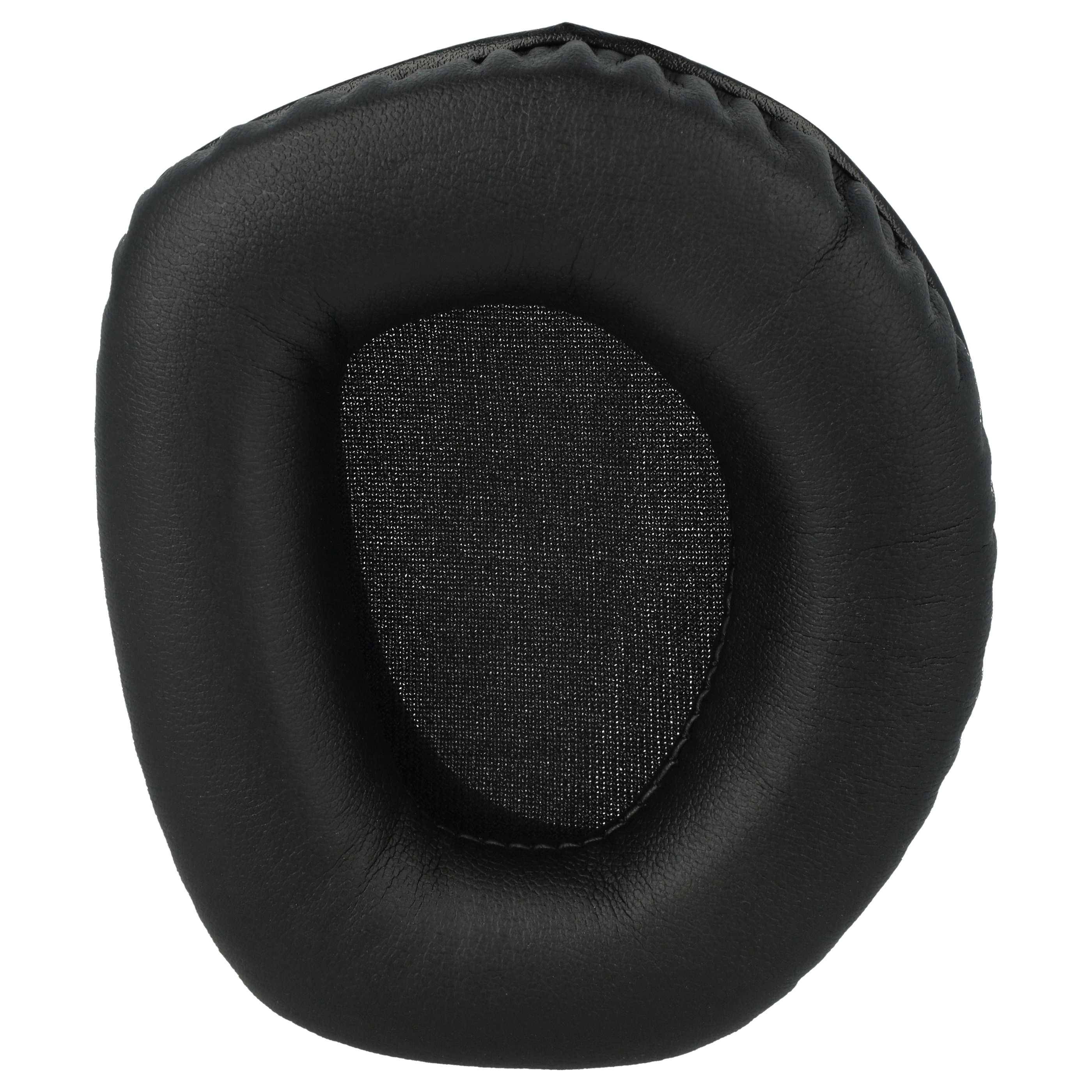 vhbw 2x Ohrpolster kompatibel mit Sennheiser RS 195 | 195 RF Kopfhörer Headset, Schaumstoff / Kunststoff Schwarz-1