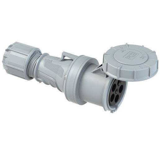 1St. PCE 235-1 CEE-Kupplung 63A 5p 1h IP67 POWER TWIST-0