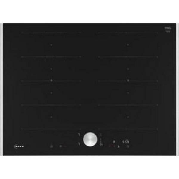 NEFF Induktionskochfeld T67TTX4L0 | FlexInduktion 70 cm | 4 Kochzonen | Twist Pad | Home Connect | Einbau | Schwarz