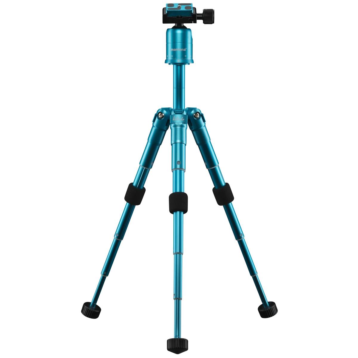 mantona 21184, 3 Bein(e), Blau, 49,5 cm-2