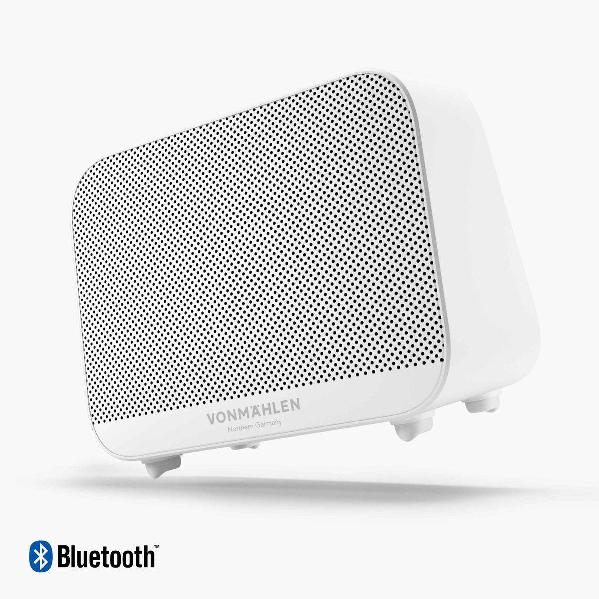 Vonmählen Air Beats Go, 5 W, Kabellos, 10 m, Tragbarer Mono-Lautsprecher, Weiß, Tasten-1