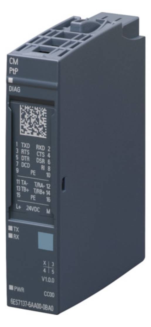 1St. Siemens 6ES7137-6AA01-0BA0 SIMATIC ET 200SP CM PtP RS 232, RS 422 /-0