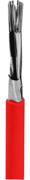 1m 1m Brandmeldekabel BMK 2X2X0,8 rot-0