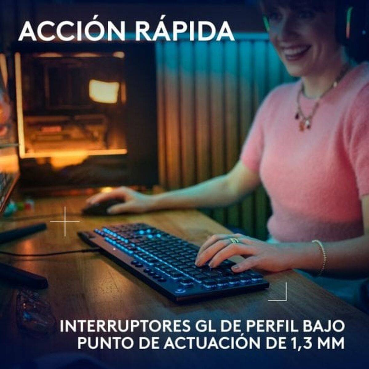 Logitech G G915 X - Tastatur - Hintergrundbeleuchtung - TL: Spanisch, QWERTY-2