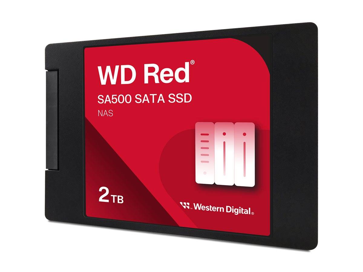 WD Red SA500 WDS200T2R0A-68CKB0 - SSD - 2 TB - intern - 2.5" (6.4 cm)SATA 6Gb/s-0