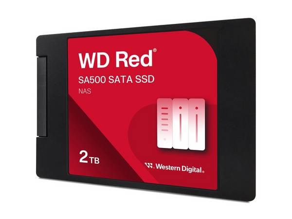 WD Red SA500 WDS200T2R0A-68CKB0 - SSD - 2 TB - intern - 2.5" (6.4 cm)SATA 6Gb/s